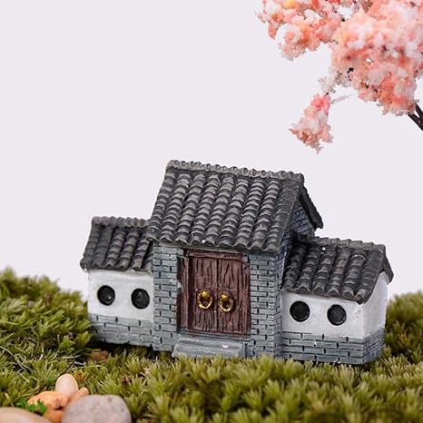 P S Retail Sweet Home Mini Resin Crafts Fairy Garden Miniatures (2 pcs Set)