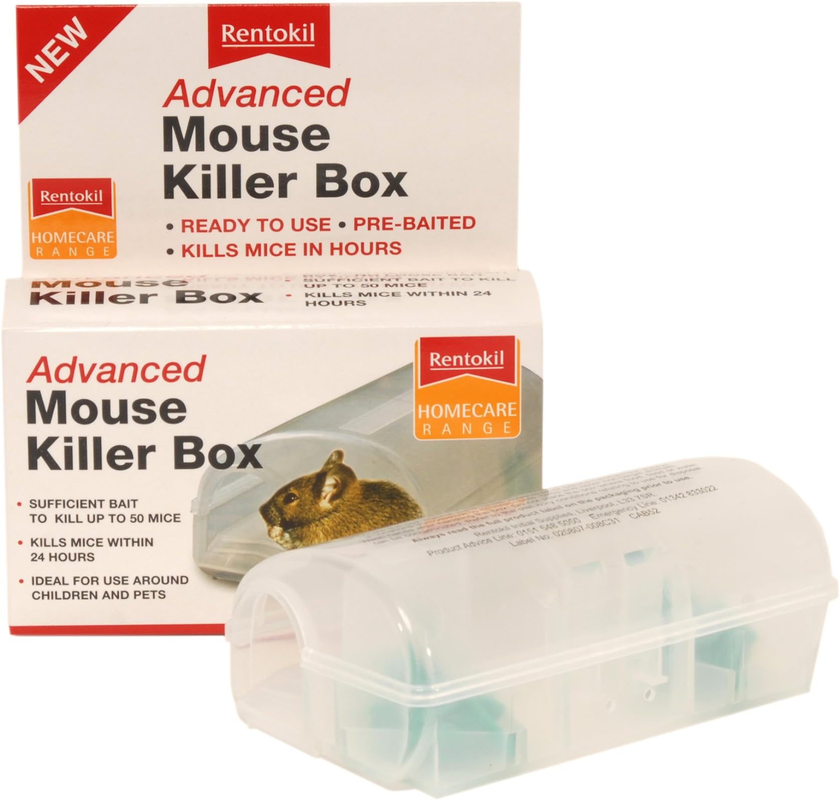 Rentokil PSA162 Advanced Mouse Killer box