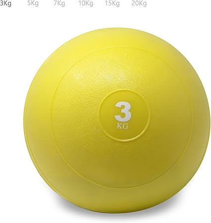 POWRX Slam Ball Balón Medicinal 3 kg - Ideal para Ejercicios de ...