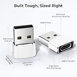 Basesailor USB to USB C Adapter,Apple iPhone 16 15