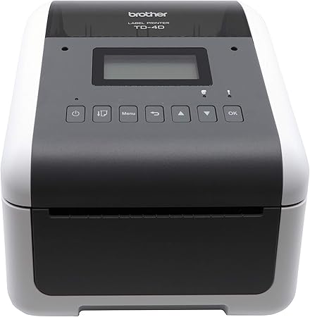 Brother TD4550DNWB 4-inch Thermal Desktop Barcode and Label Printer