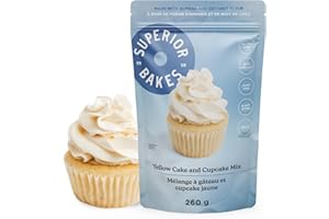 Superior Bakes Keto Vanilla Cake Mix. Gluten Friendly No Sugar Added. Only 2g Net Carb Per Serving.