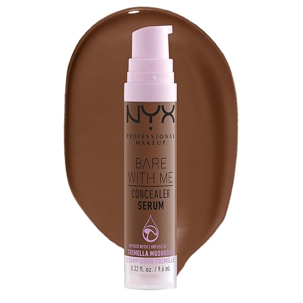 NYX PROFESSIONAL MAKEUP BARE WITH ME CONCEALER SERUM, UP TO 24HR HYDRATION – RICH