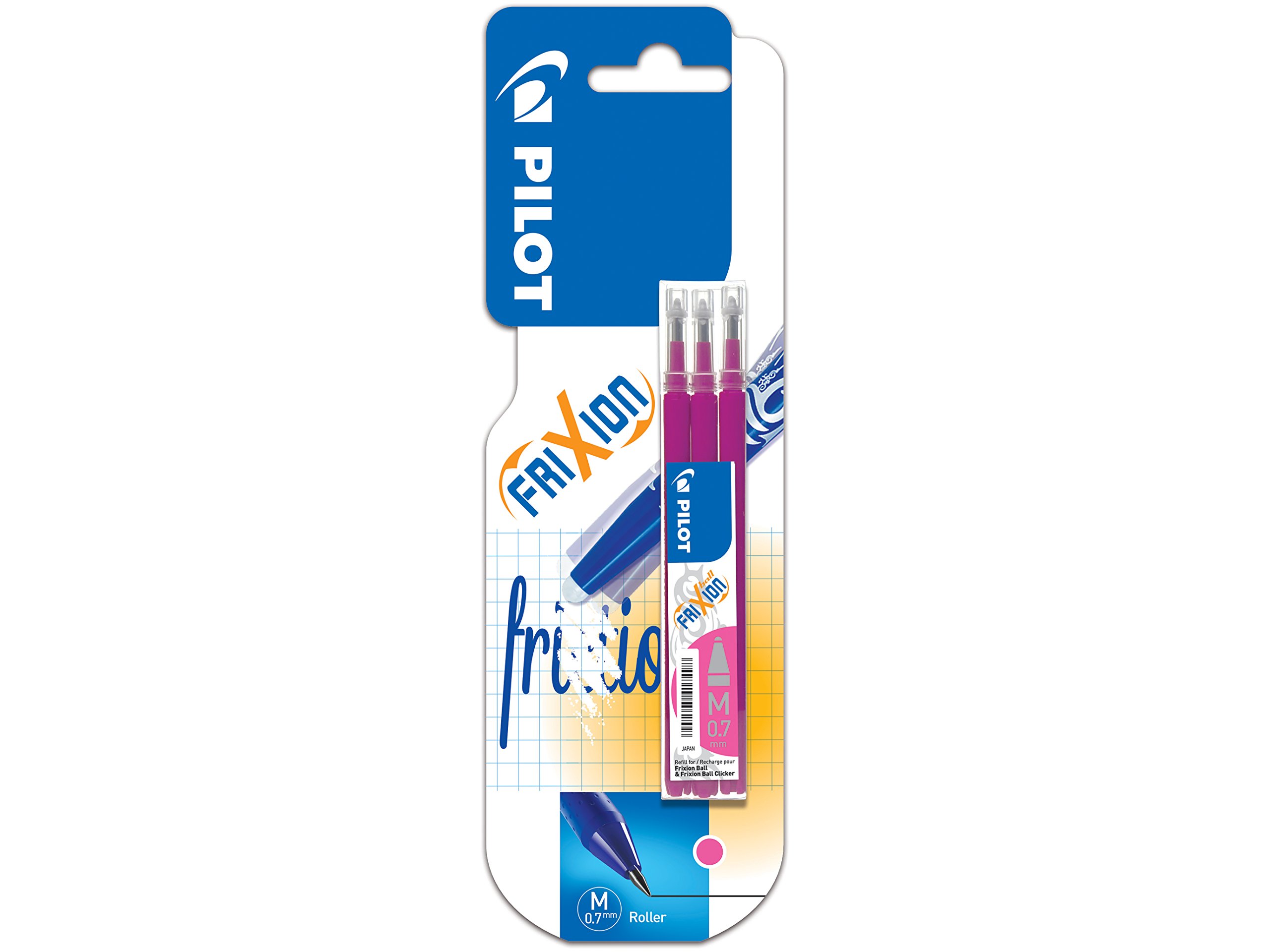 Pilot Frixion 3Er Bls-Fr7-P Refill Cartridges in Pink