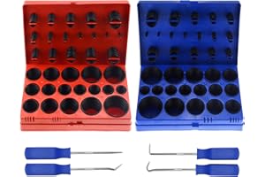 826pcs O Ring Kit, Wimayo SAE and Metric O-Ring Assortment Kit for Automotive, Plumbling and Faucet Repair. Rubber NBR O-Ring