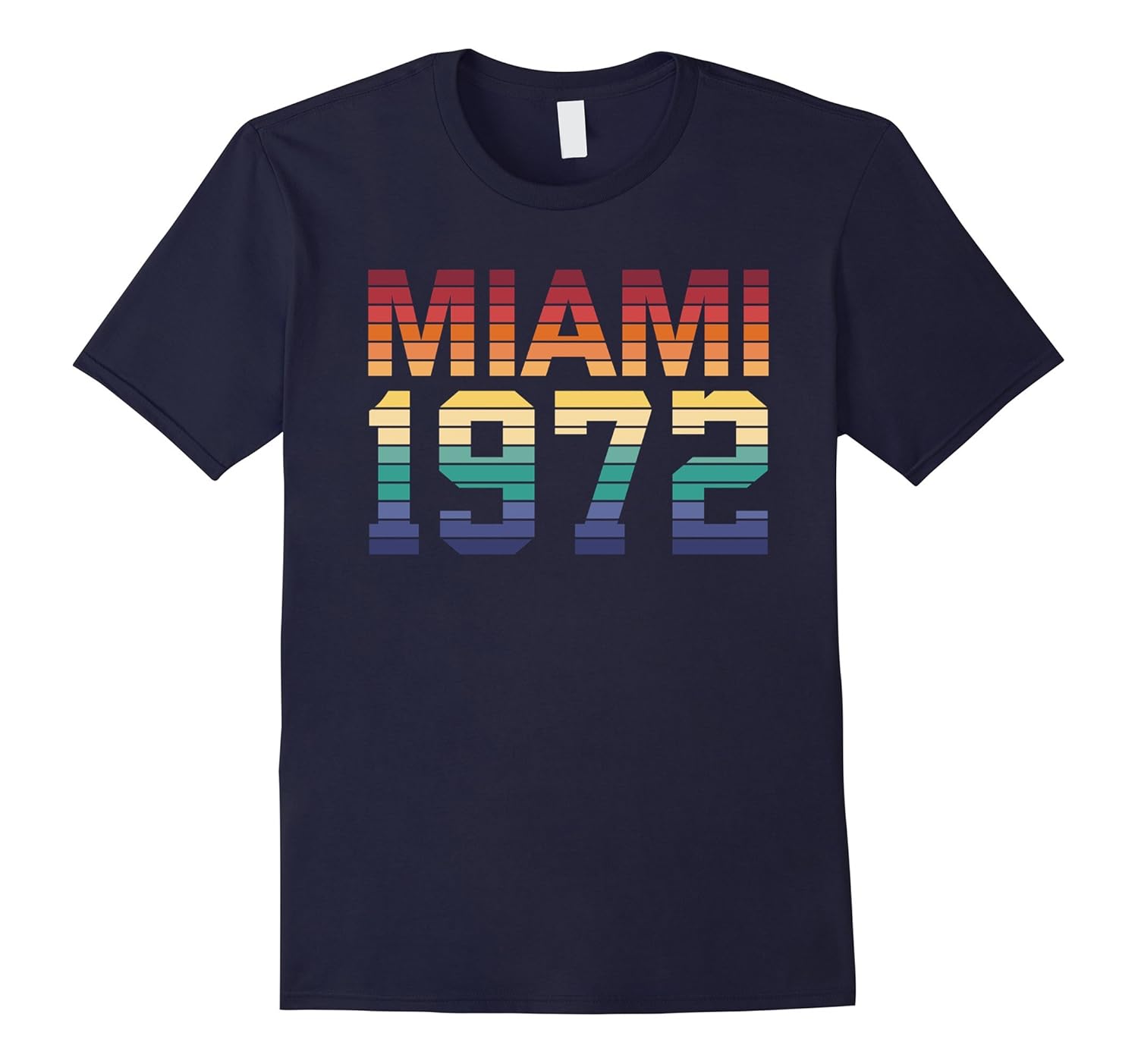 Miami 1972 Retro T-Shirt-Rose