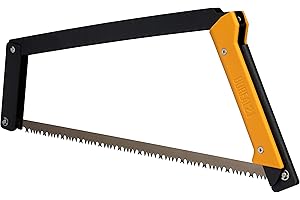 AGAWA CANYON AGAWA - BOREAL21 -> 21 Inch Folding Bow Saw - Black Frame, Yellow Handle, 21" All Purpose Blade