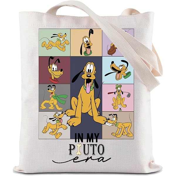 WZMPA Pluto Make-up-Tasche – Hunde-Design, Wasserdicht, 23x17 Cm Mit Reißverschluss