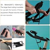 Sourcing Map Foam Tubing 50mm ID 65mm OD 1m Black Handle Grip Insulation view 6