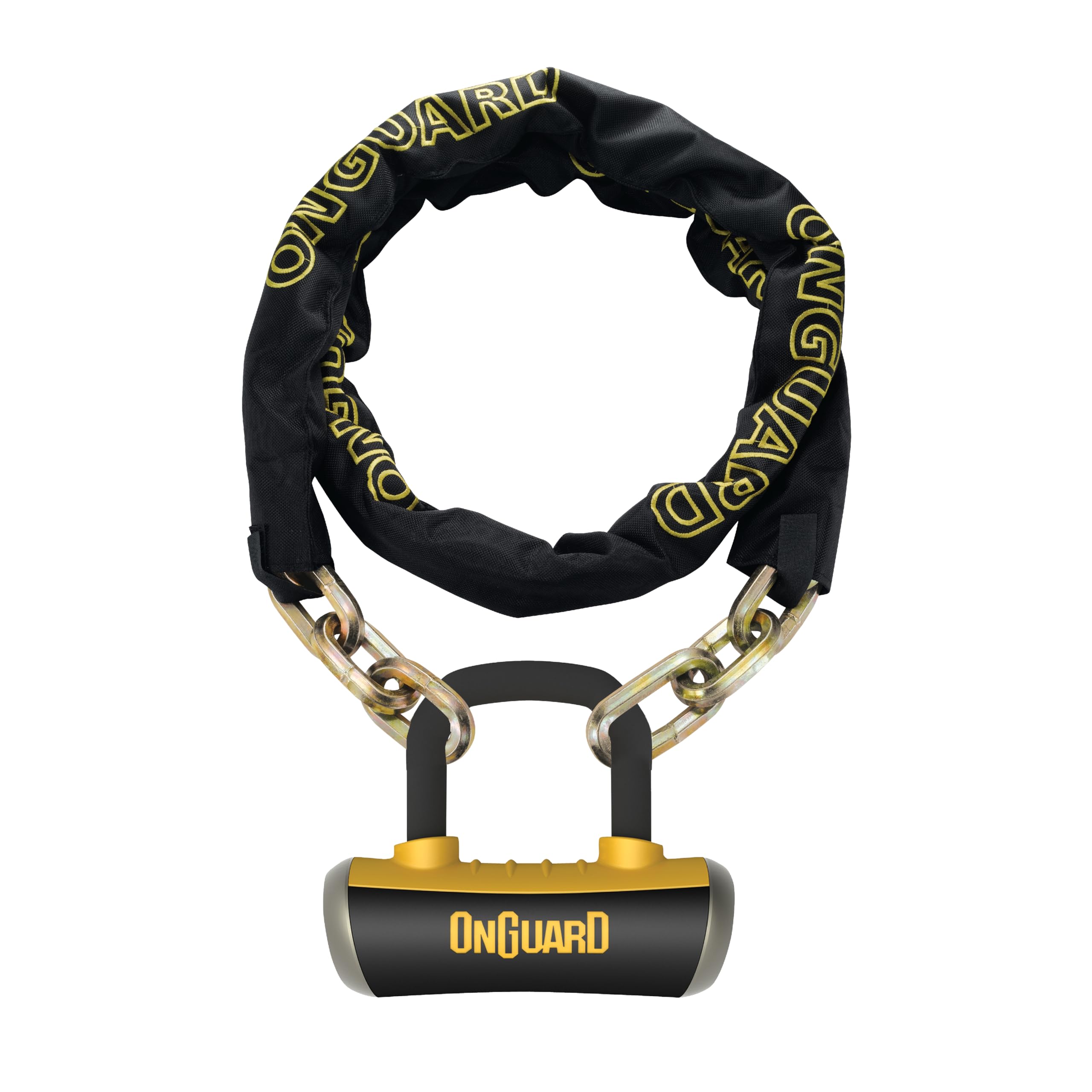 ONGUARD 8019L Lock, Black, 6' x 3/8""