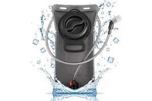 UTOBEST Water Bladder,Hydration Bladder 2L 3L,TPU BPA Free Leak-Proof Water Bladder for Hiking Backpack,Water Reservoir Wide Opening for Running Hiking Cycling Camping White