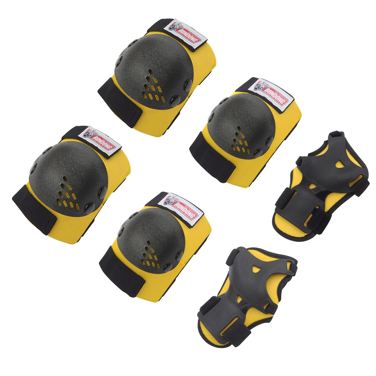 SOHOUR HOME Kids/Youth Knee Pads Elbow Pads Wrist Guards Set for Kids Roller Skates, Scooter, Inline Skating, Cycling, BMX Bike, Skateboard, Riding, And Outdoor Extreme Multi-Sports Protective Gear
