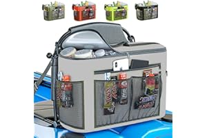 Skywin Kayak Cooler Behind Seat, Waterproof Cooler for Kayaking, Compatible with Lawn Chair Style Seats, Stores Drinks and Keeps Them Cool All Day