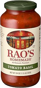 Rao's Homemade Tomato Basil Sauce Made with Italian Tomatoes, 24 oz