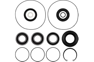 CARBBIA 91253-HM7-003 Rear Axle Brake Drum Wheel Seal Bearing O-Ring kit Compatible with Honda Rancher 350 TRX 350 Foreman 40