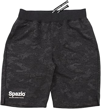 Amazon Co Jp スパッツィオ メンズ レディース フットサル カモフラージュ エンボス スウェット ハーフパンツ 杢ブラック Ge0463 1 L スポーツ アウトドア