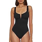 BECCA Color Code - Women's V-Wire One Piece Swimsuit, Adjustable, Bathing Suits for Women