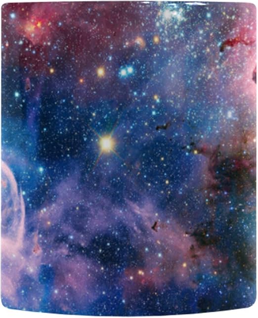 Amazon Com Interestprint Galaxy Space Carina Nebula Heat Sensitive Color Changing Coffee Mug Romantic Universe Morphing Travel Mug Tea Cup Funny 11 Ounce Mug Kitchen Dining