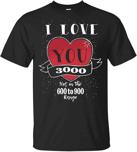 Mine Coo I Love You 3000 Tattoo Design T Shirt Amazon Ca Clothing Accessories