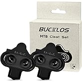 BUCKLOS SPD Cleats BH-51 / BH-56 Compatible with Shimano MTB SPD Pedals for Indoor Cycling and MTB Mountain Bicycle Shoes