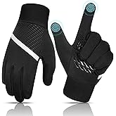 Kids Winter Gloves Touchscreen, Water-Resistant Boys Girls Gloves for Kids 8-12, Anti-Slip Kid Winter Sports Grip Glove for Youth Cold Weather Cycling Hiking Running Soccer Football Basketball School