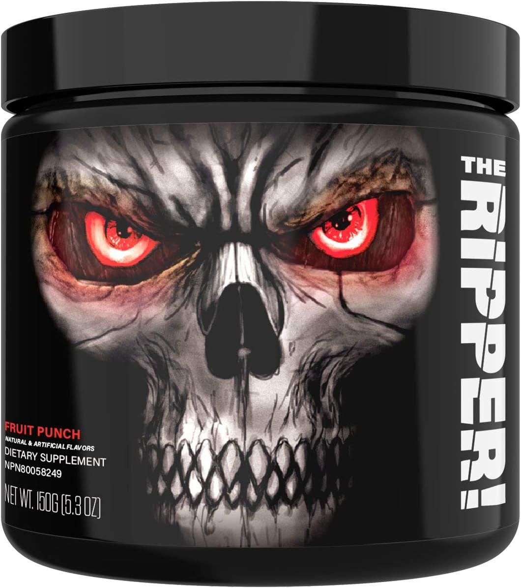 JNX Sports The Curse! Pre Workout Supplement - Intense Energy & Focus, Instant Strength Gains, Enhanced Blood Flow - Nitric Oxide Booster with Creatine & Caffeine - Men & Women | Fruit Punch | 50 SRV: Health & Personal Care
