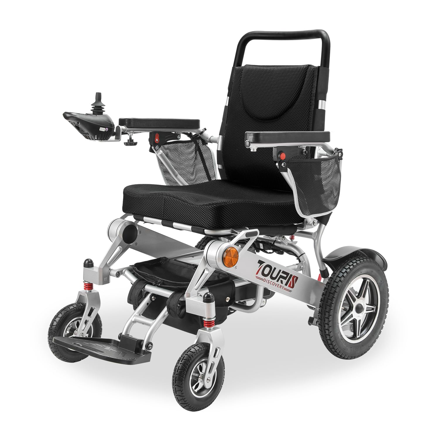 Photo 1 of 18 Miles Long Travel Range Corse Motility 2025 Upgrade Compact Electric Wheelchair for Adults - Lightweight 60lbs, Foldable Motorized Power Chair for Seniors, 600W Motors, All-Terrain Capability