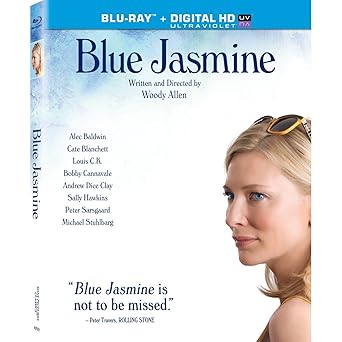 Amazon Com Blue Jasmine Blu Ray Digital Hd With Ultraviolet Cate Blanchett Alec Baldwin Peter Sarsgaard Louis C K Bobby Cannavale Andrew Dice Caly Sally Hawkins Michael Stuhlbarg Woody Allen Woody Allen Movies