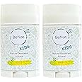 BeNat 2-Pack All Natural Deodorant For Kids and Teens 100% Natural Aluminum-Free Carcinogen Free Kids Deodorant For Boys and Girls Clinically Proven To Be Safe For Children and Teenagers