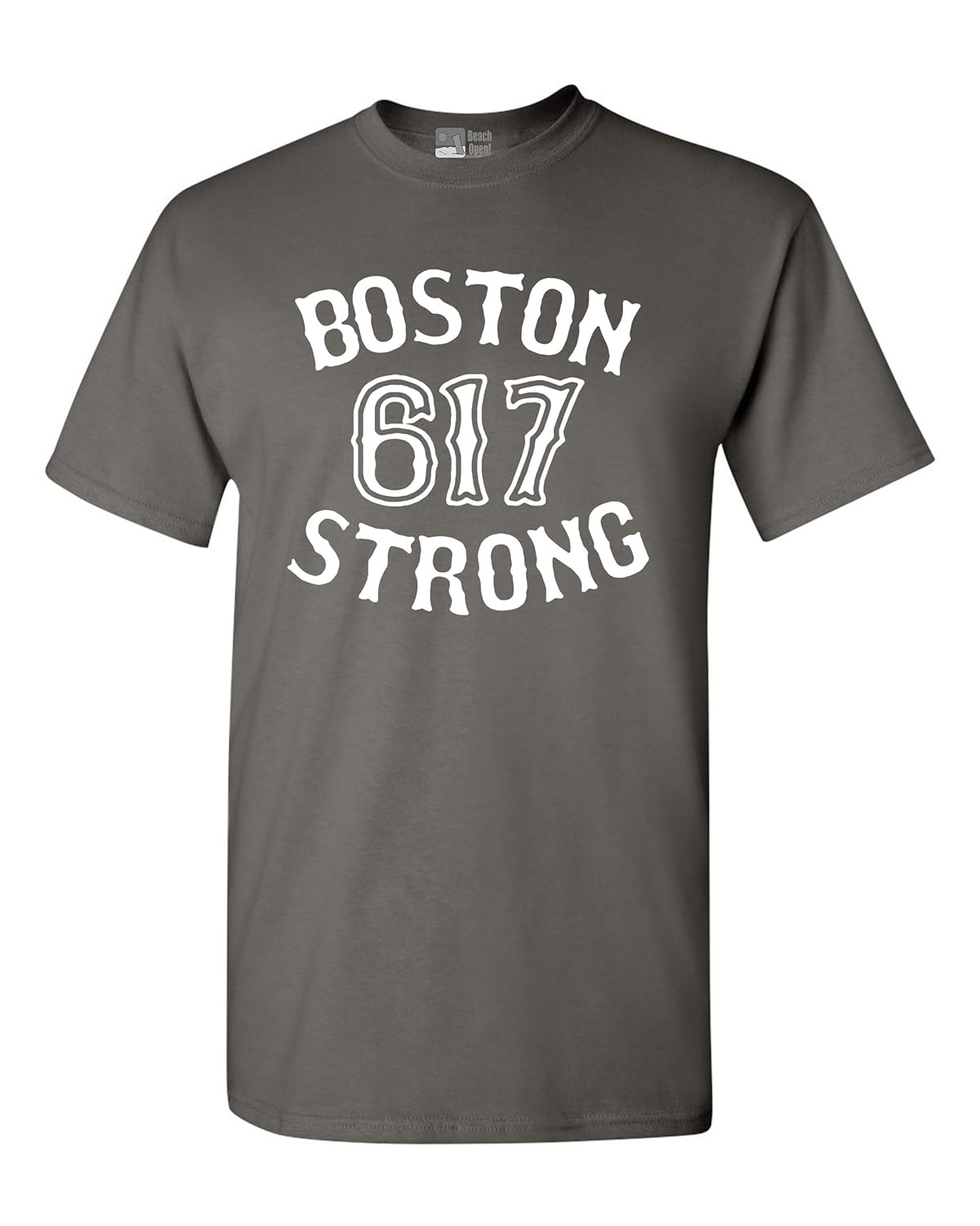 Boston Strong 617 State Adult T Shirt Tee 8749 | Kitilan