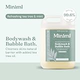 Miniml All Natural Body Wash 5L Refill Tea Tree Mint | Eco Friendly Bubble Bath view 2
