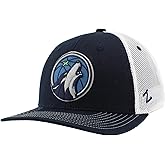 ZHATS NBA Unisex-Adult NBA Officially Licensed Adjustable Snapback Hat Dakota Icon Team Color