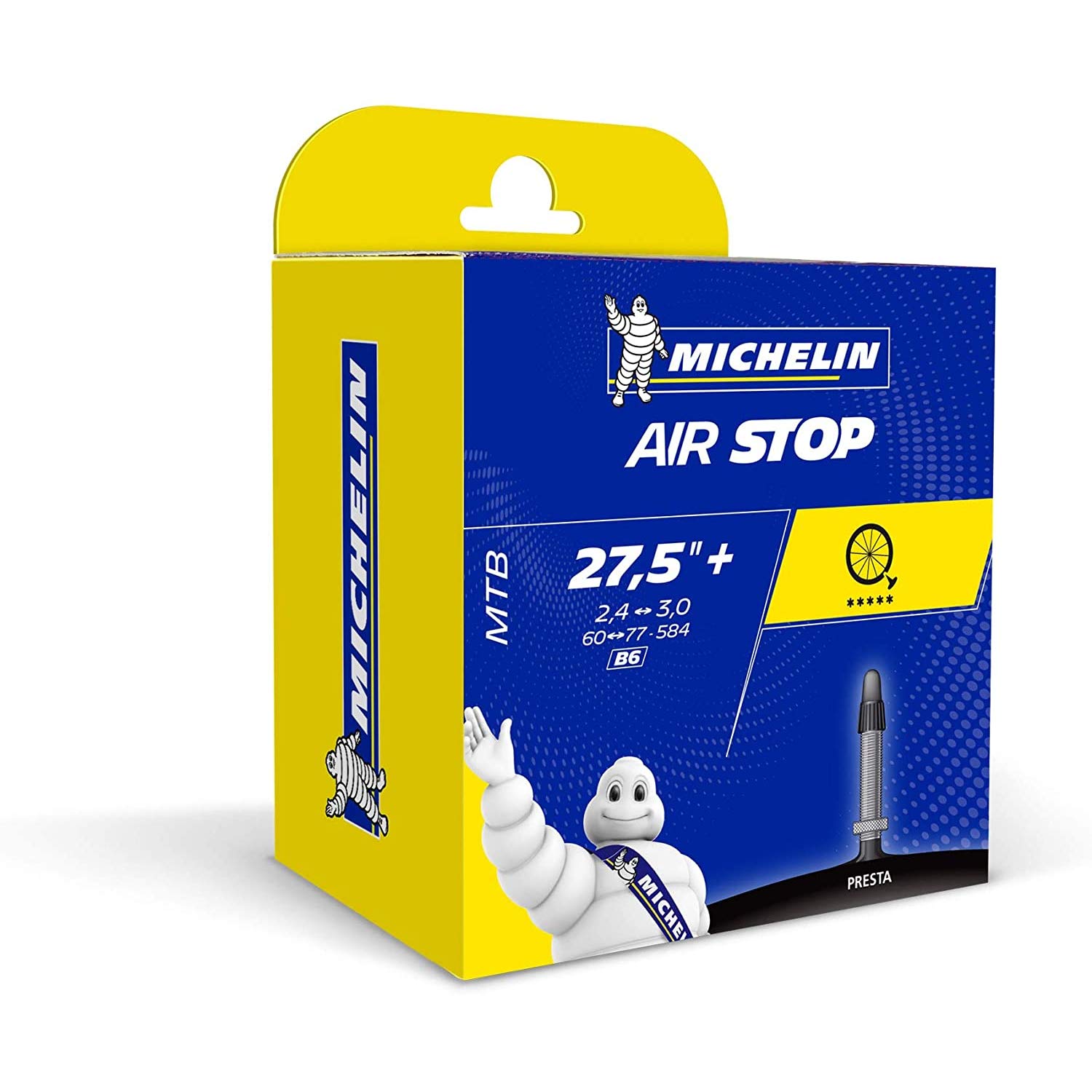 Michelin TUBE AIRSTOP 27.5 (584mm) x 2.3-3.0 PRESTA (40mm)