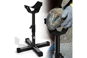 Ecliptica Adjustable Jack Farrier Stand Hoof Stand for Horses Farrier Metal Hoof shoeing Stand, Horse Trimming Shoeing Barefo