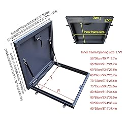 VOLDAX Rooftop Hatch Lid Rainproof Attic Skylight