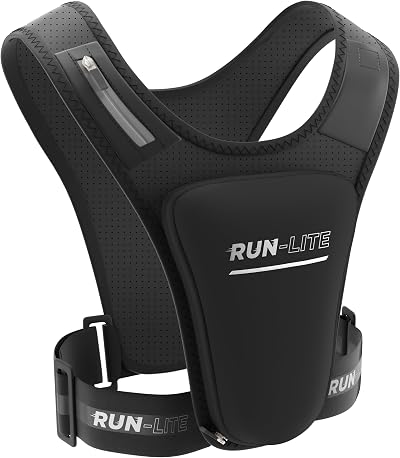 All Things Accessory Run Lite Running Vest with Waterproof Phone Holder