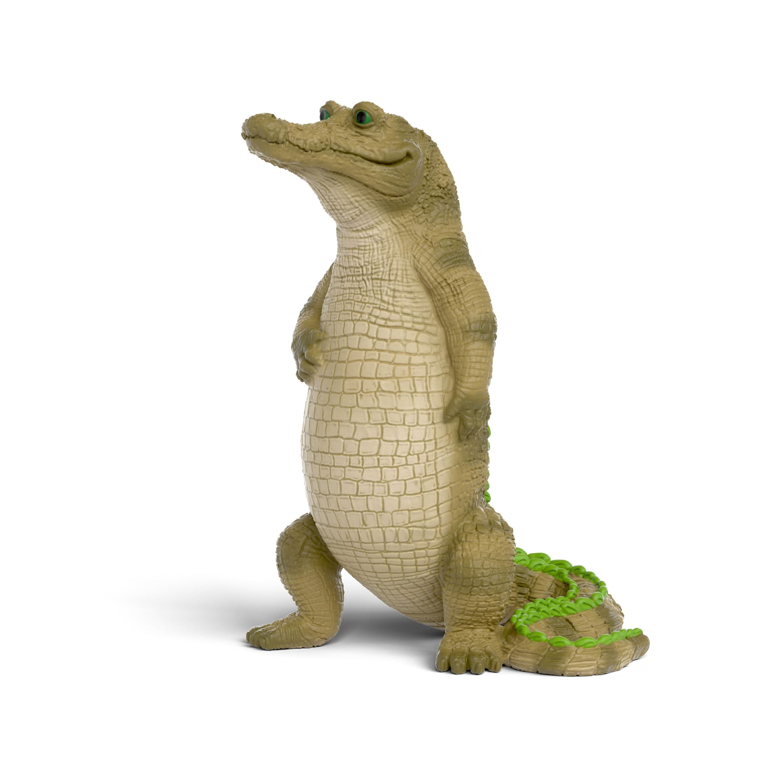 SCHLEICH The School of Magical Animals - Rick the Crocodile - Magic Animal Figurines for Kids 3+ | 14913
