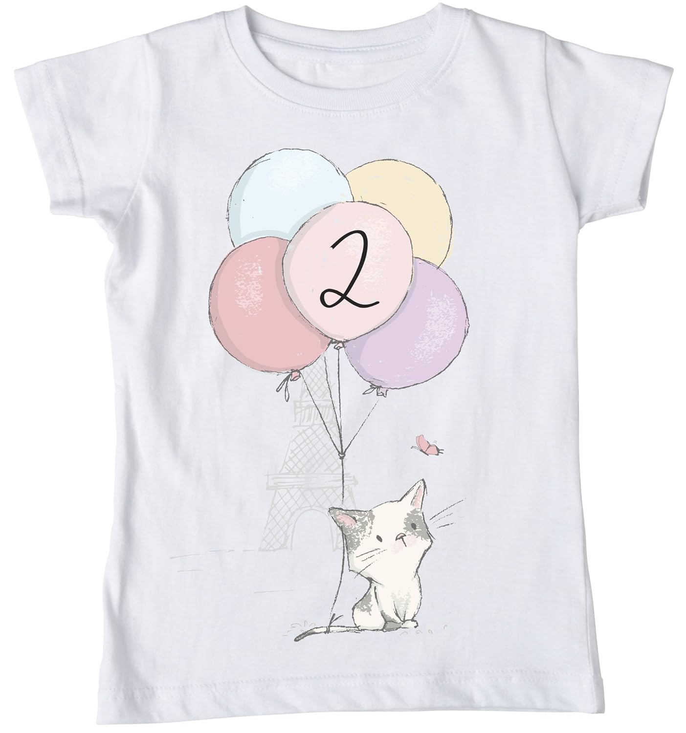 Kitten Birthday Shirt, Cat Birthday Shirt, Kitty Birthday