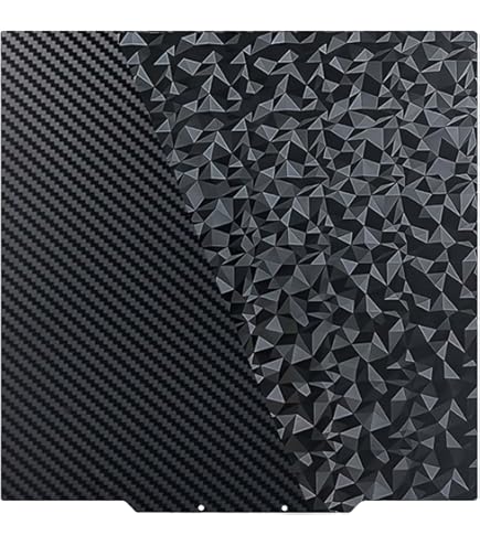 Double Sided Textured PEI Sheet, 500 X 500mm Smooth PEI Spring Steel Sheet, 3D Printer Bed