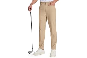 Willit Mens Golf Pants 5 Pockets Stretch Work Dress Pants 28"/30"/32" Lightweight Casual Slacks