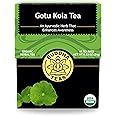 Buddha Teas Organic Gotu Kola Tea - OU Kosher, USDA Organic, CCOF Organic, 18 Bleach-Free Tea Bags