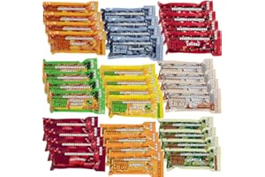 S.O.S. FOOD LAB LLC SOS Food Lab Emergency Food Bar (36 Energy Bars, 9 Assorted Flavors) - 400 Calorie, Low Sodium, Nutrient Dense Millenium Bar - Ready to Eat, 5 Year Shelf Life Survival Food for Disaster Preparedness