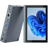 HEIGAOLAPC 5.5" Touchscreen Mini PC, N5095 Windows 11, 8GB RAM 128G ROM | Dual 4K HDMI,USB-C, Gigabit LAN, WiFi &amp; Bluetooth, ultra-quiet fan for industrial monitoring, digital signage, office &amp; kiosk
