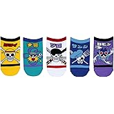 One Piece Kids Lowcut Socks (5 Pair) - Fits Kids Shoe Size 9-3