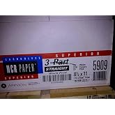 NCR Carbonless Paper, 3-Part Straight Collated, 8-1/2" x 11", Wholesale Case of 10 Reams (1,670 sets)