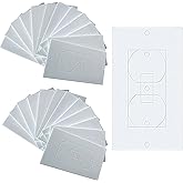 50 Pcs Wall Plate Insulation Gasket,Foam Replacement Weatherproof Gasket,Light Switch Electrical Outlet Covers Insulators,Soc