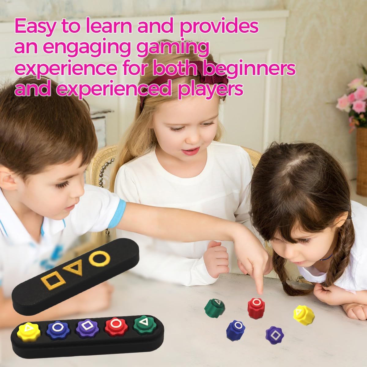 Gonggi Game Set – Traditional Korean Toss and Catch Marble Game, 5 Colorful Marbles, Improves Dexterity and Coordination, Ideal for Social Play and Skill Development