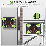 Huepar Digital Angle Finder with Laser 3-in-1 Magnetic 0-180° 0-90° view 6
