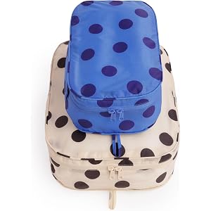 BAGGU Packing Cube Set - Polka Dot Mix