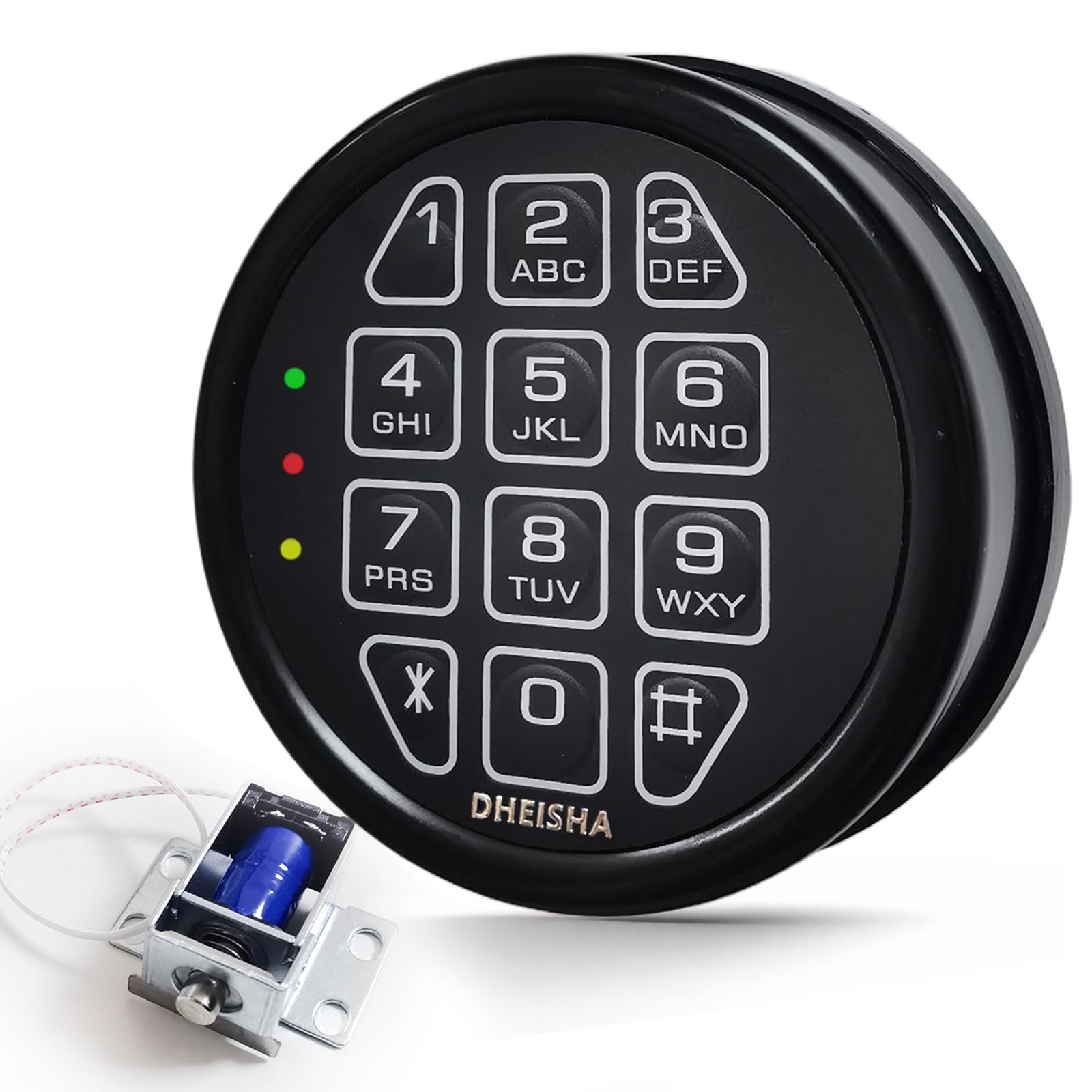 Photo 1 of Dheisha Safe Lock Replacement with Solenoid Lock Electronic Safe Keypad for Home & Business